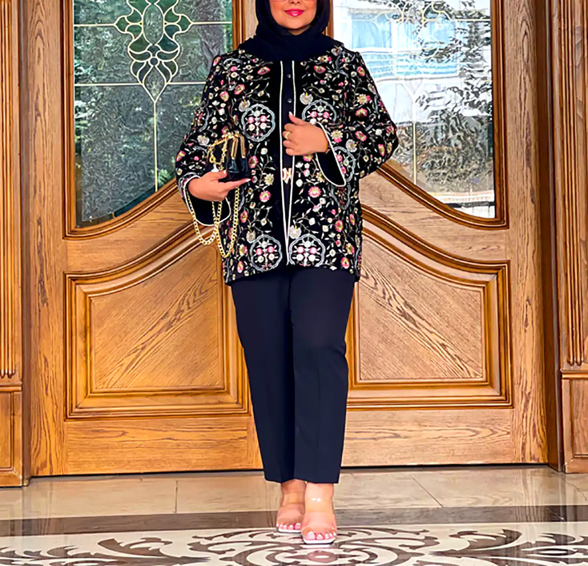 مانتو ژورنالی کارشده