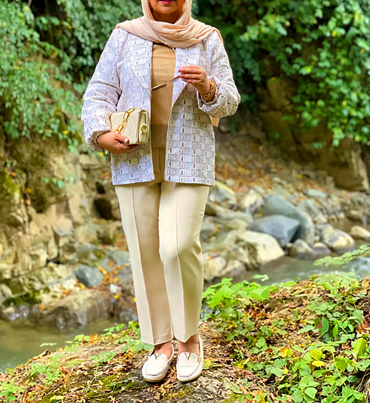 مانتو ژورنالی کارشده