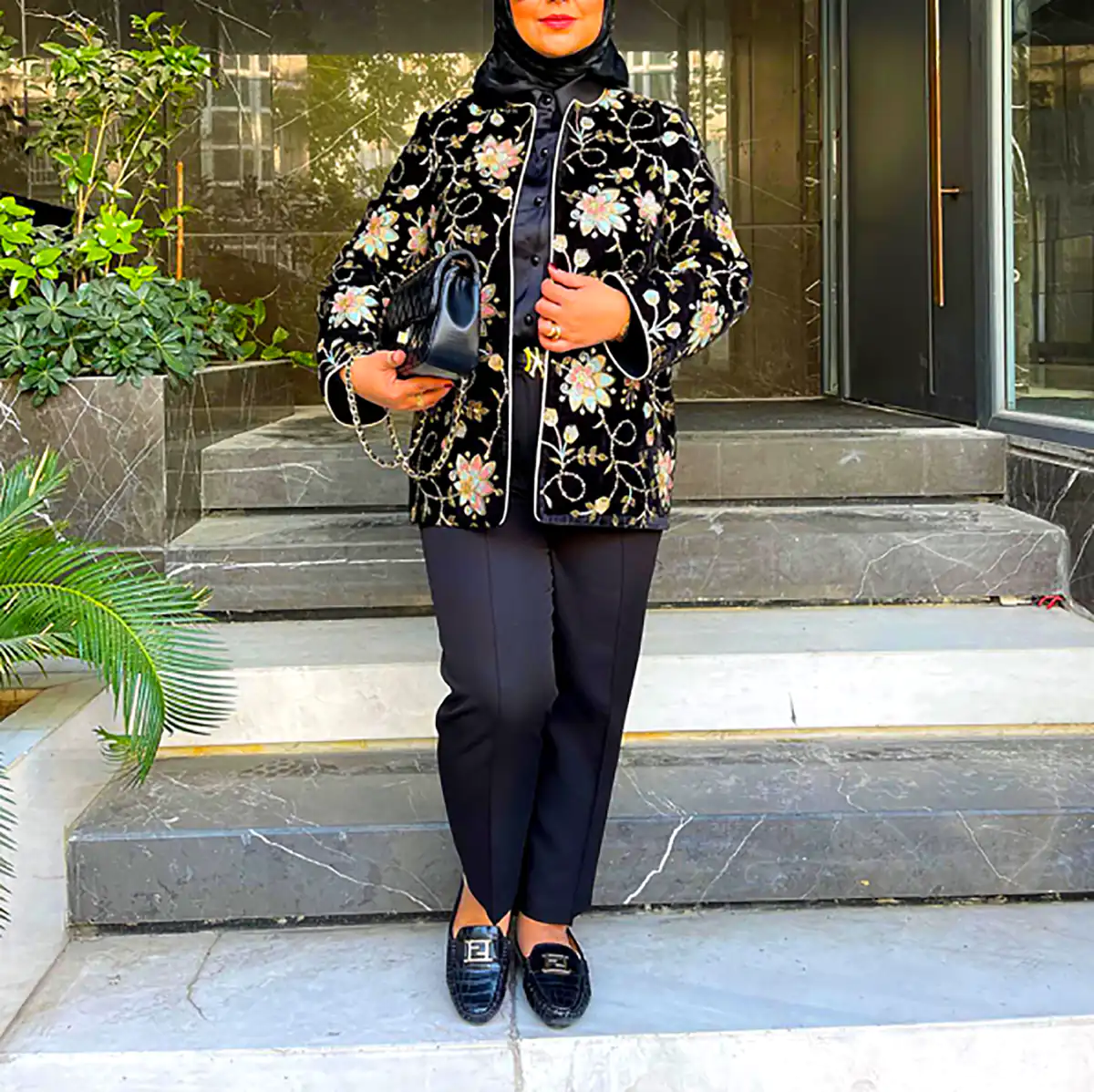 مانتو ژورنالی کارشده