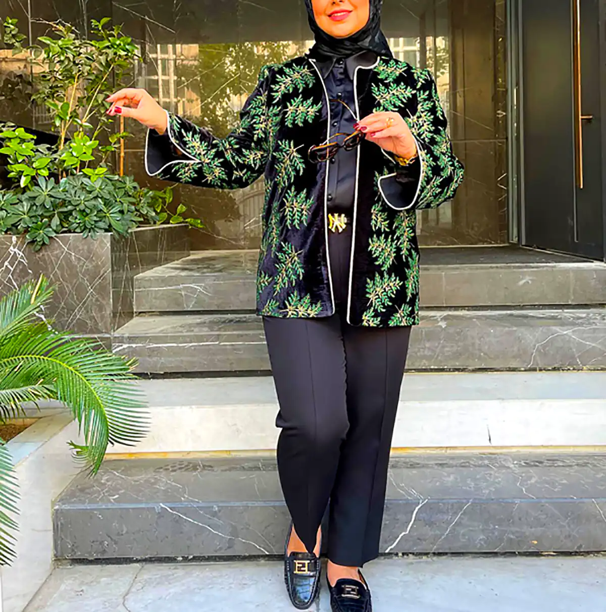 مانتو ژورنالی کارشده