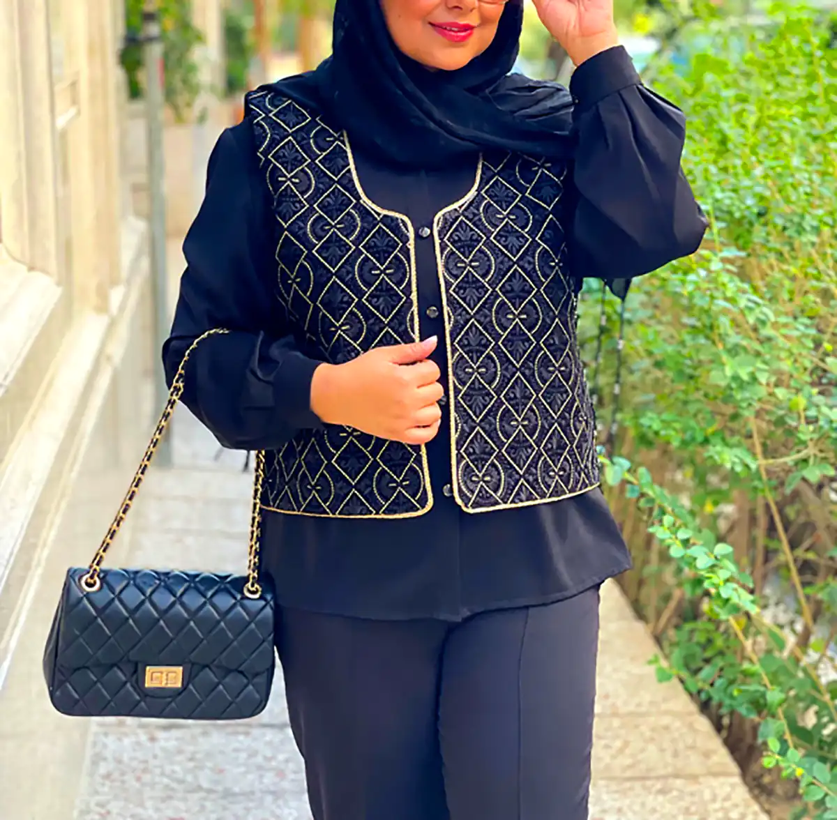 مانتو ژورنالی کارشده