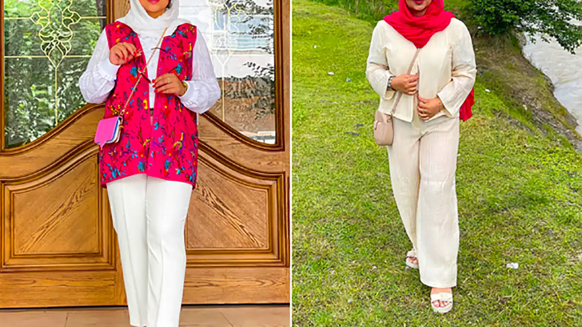 مانتو خوش دوخت مزونی نخی