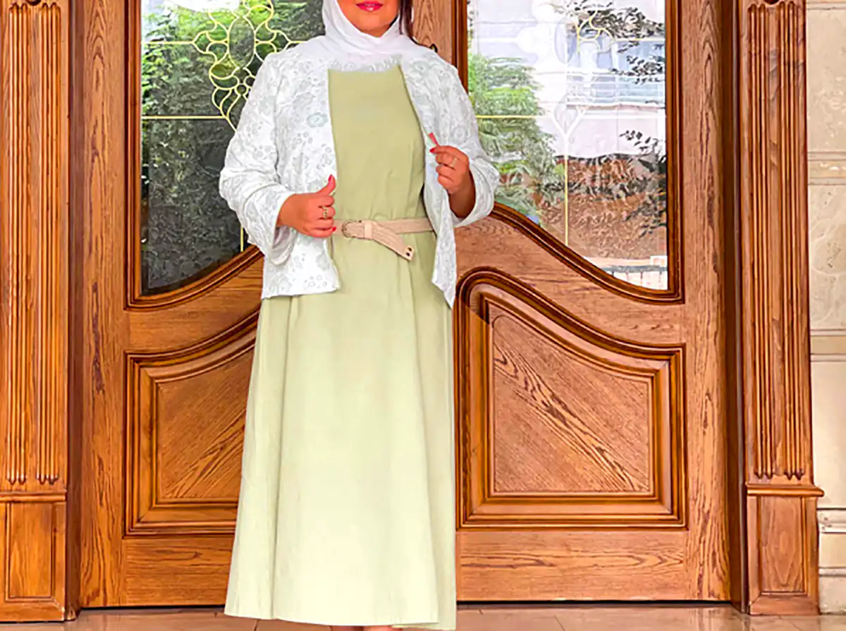 مانتو خوش دوخت مزونی نخی