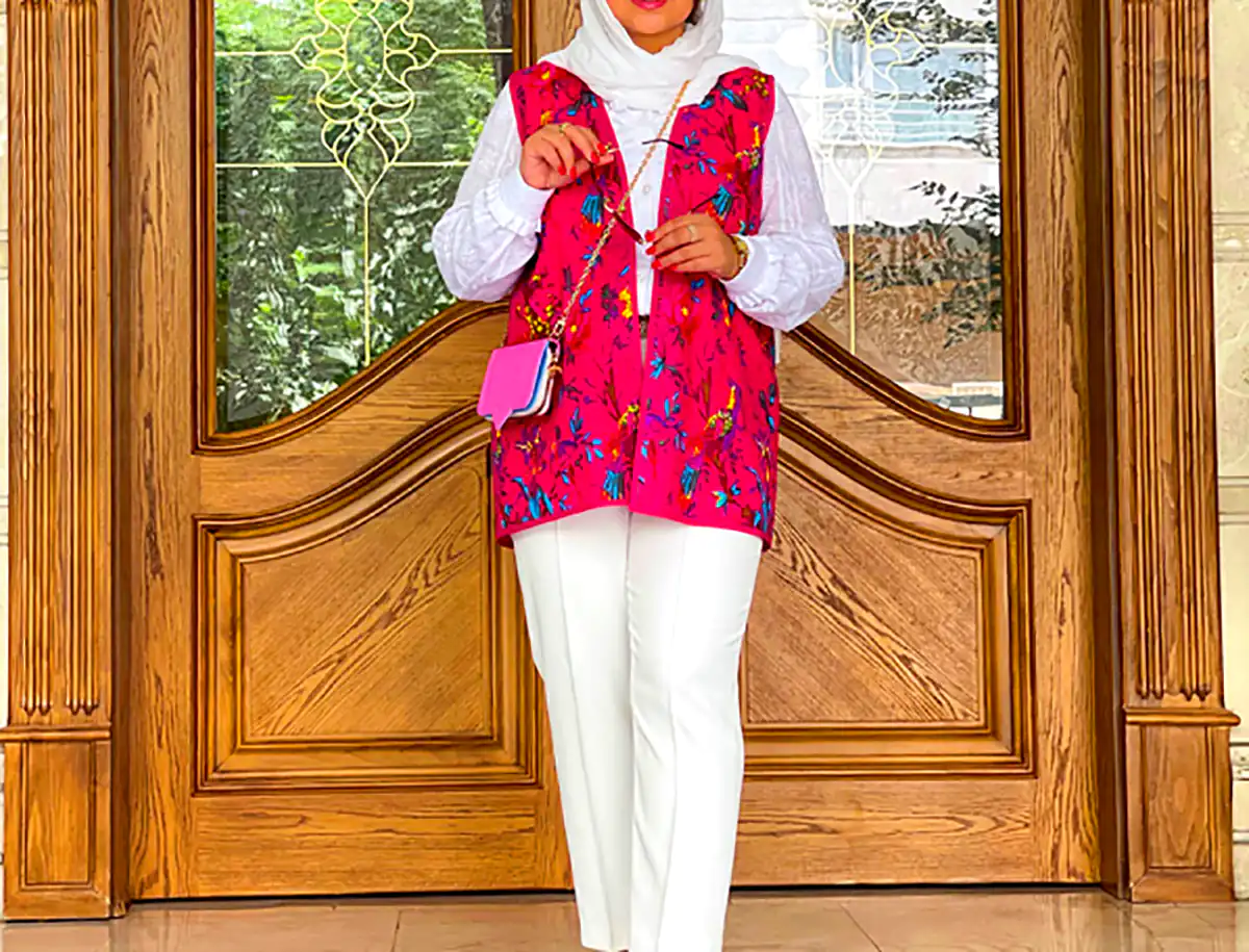 مانتو خوش دوخت مزونی نخی