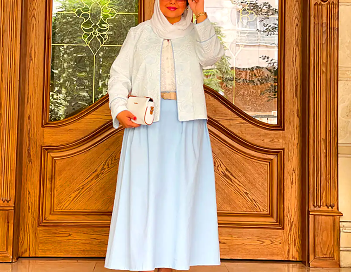 مانتو خوش دوخت مزونی نخی