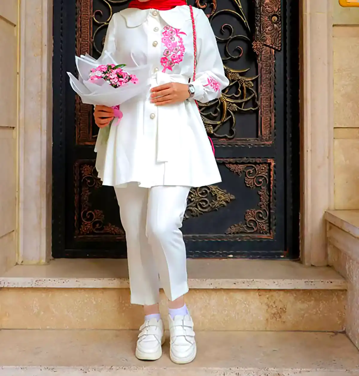 مانتو خوش فرم تابستانی