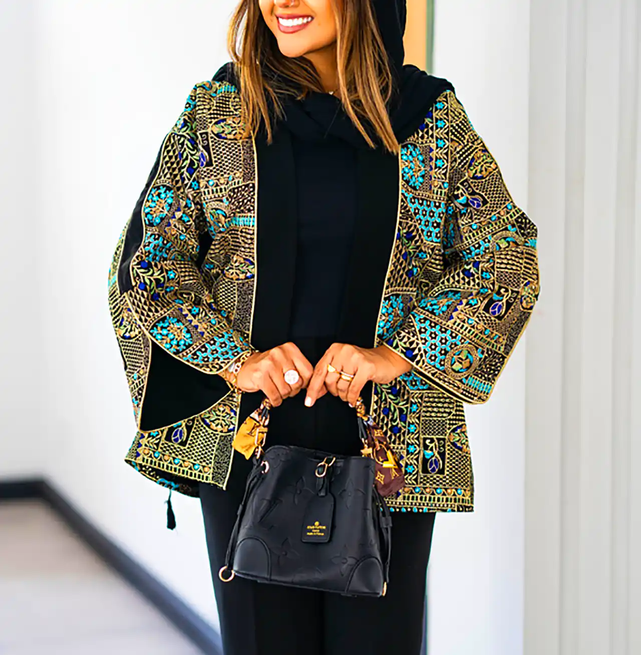 مانتو خوش فرم دلبرانه زنانه