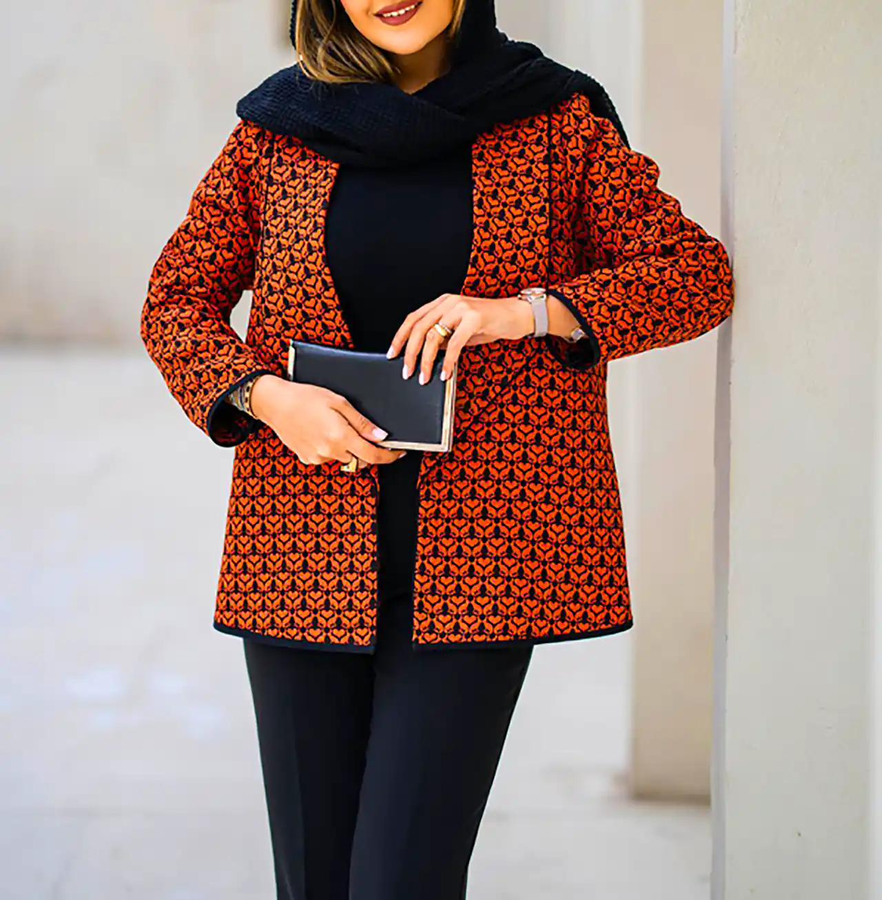 مانتو خوش فرم دلبرانه زنانه