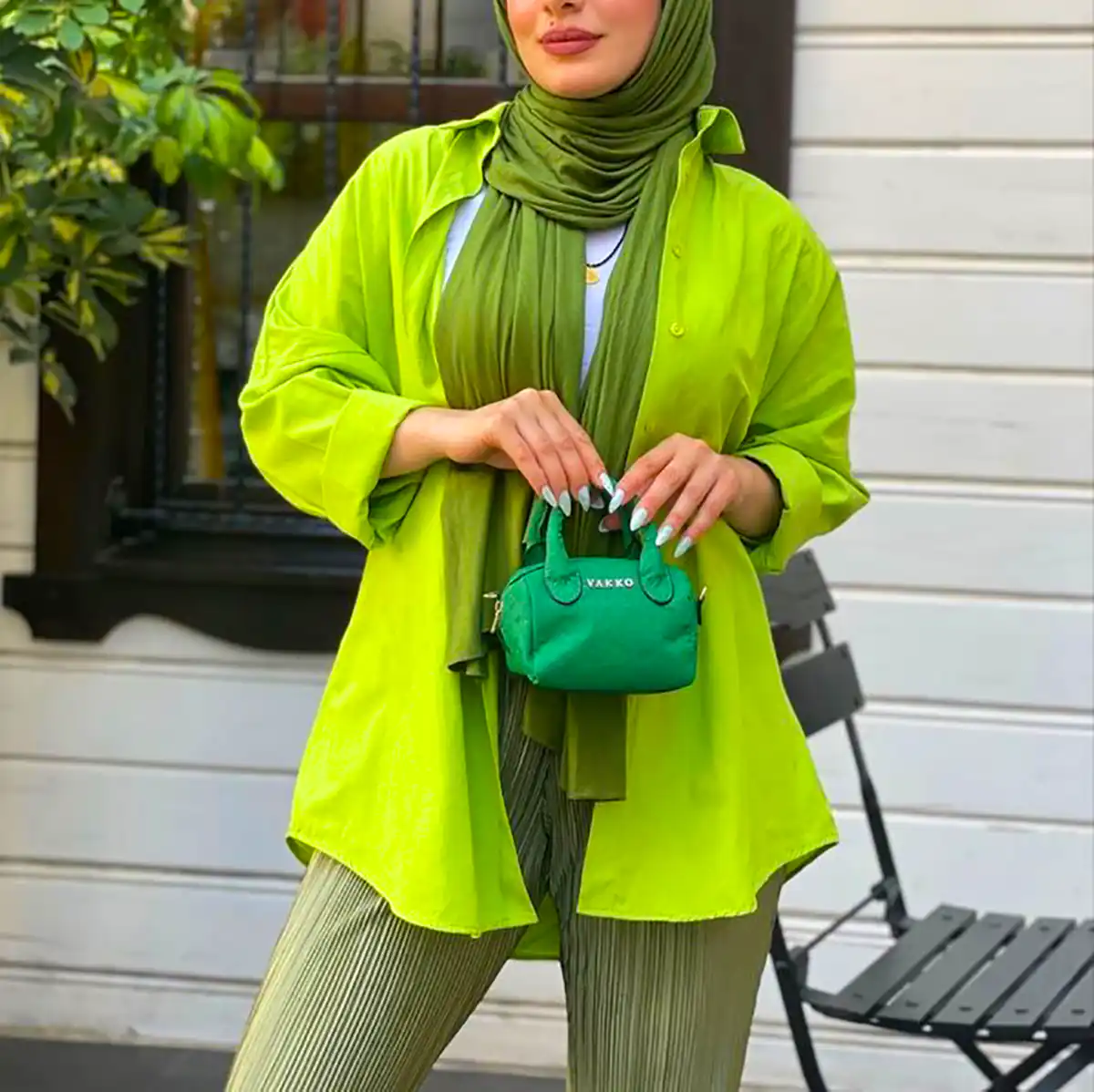 مانتو مینیمال خوش فرم با دوخت عالی