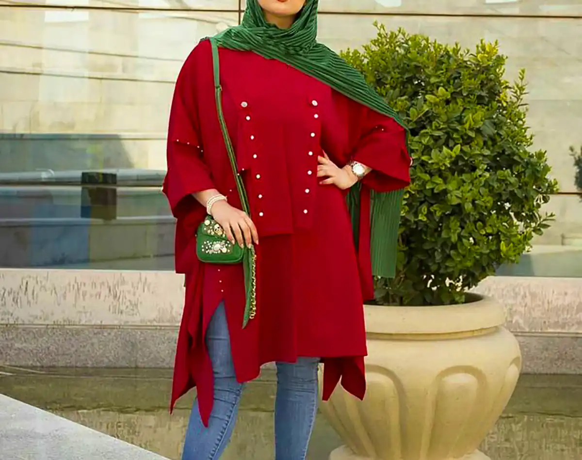 مانتو مینیمال پرفروش رنگی