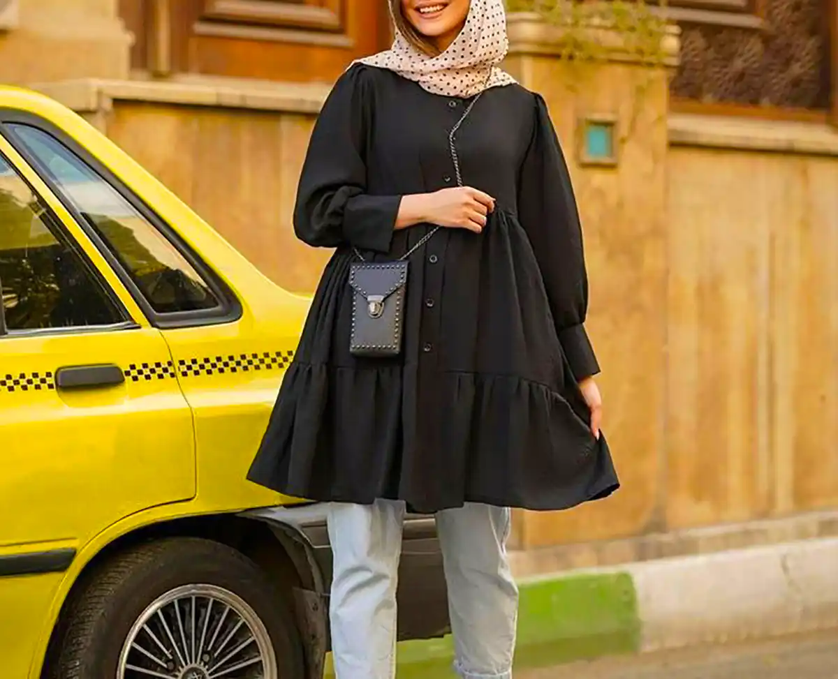 مانتو مینیمال پرفروش رنگی