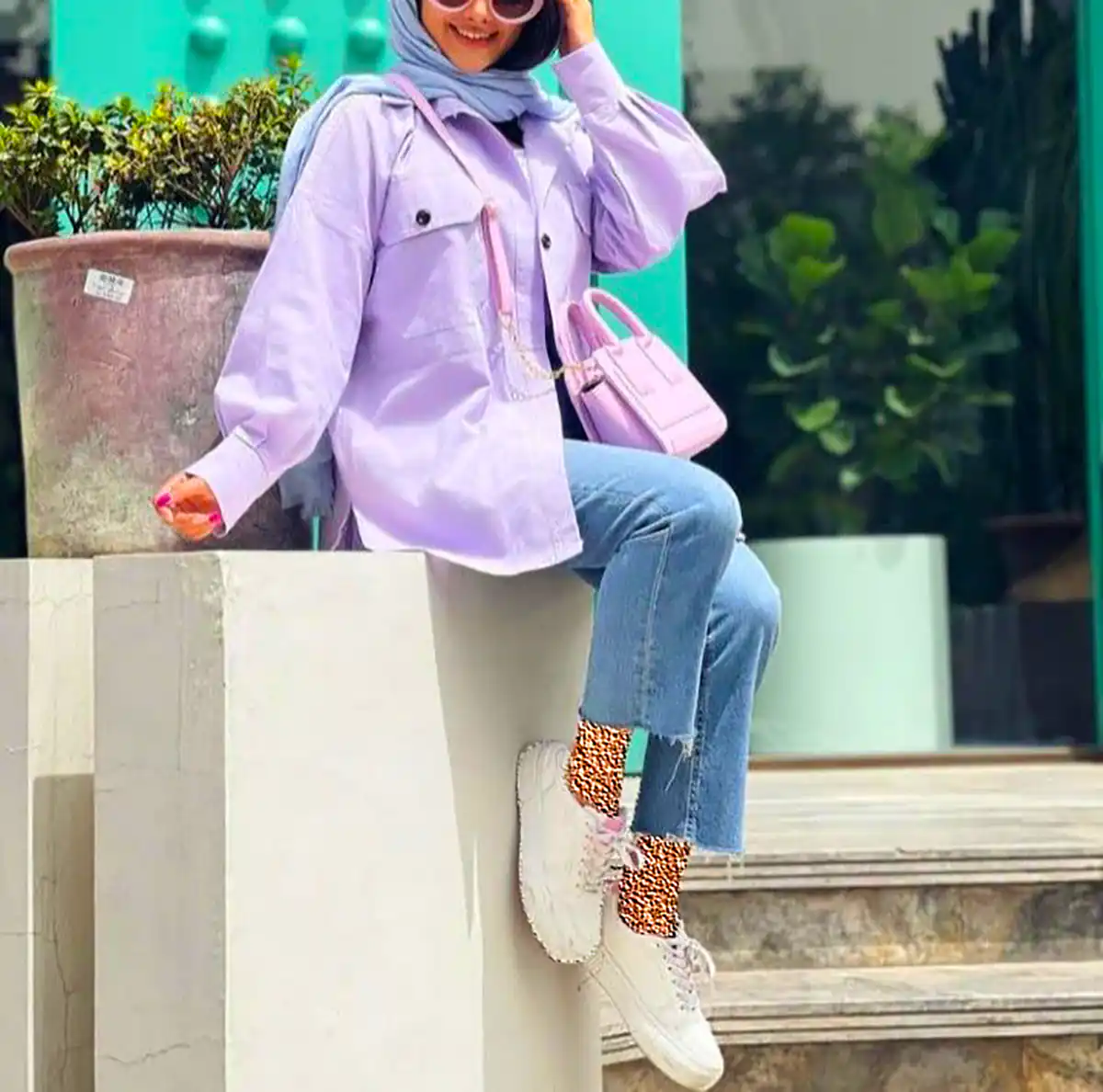 مانتو پارچه ای درجه یک با دوخت تمیز