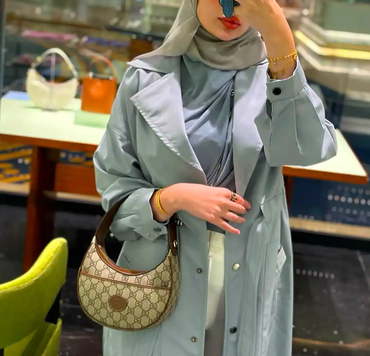 مانتو پارچه ای درجه یک با دوخت تمیز