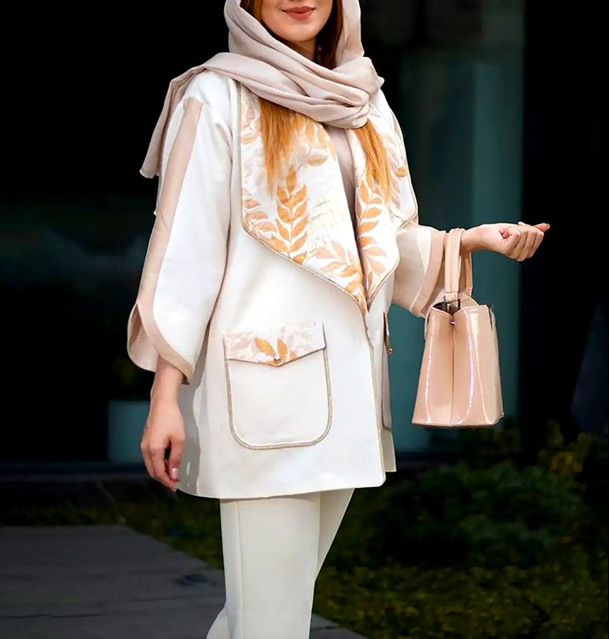 مانتو با پارچه سبک تابستانی