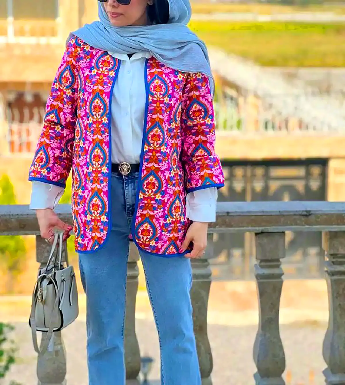 مانتو با پارچه سبک تابستانی