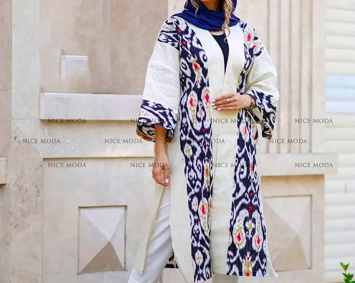 مانتو با پارچه سبک تابستانی