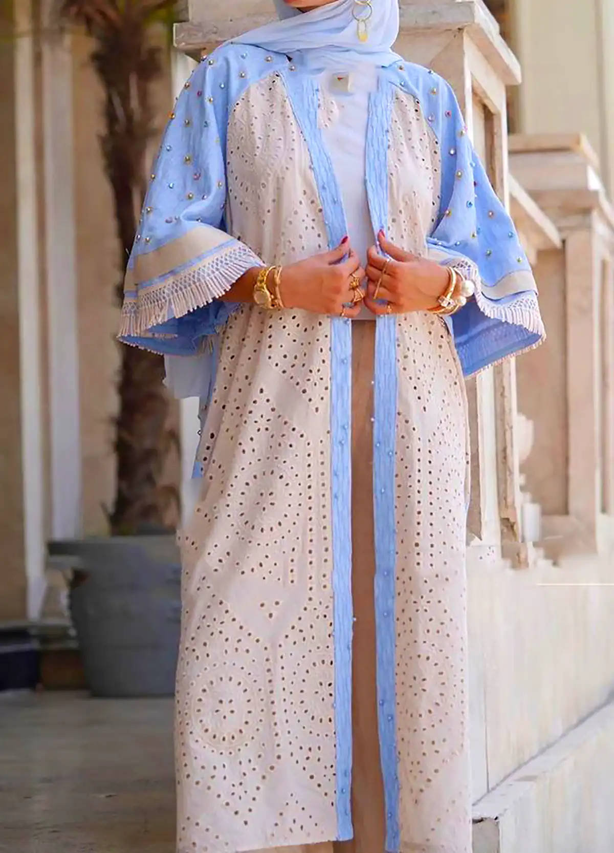 مانتو با پارچه سبک تابستانی