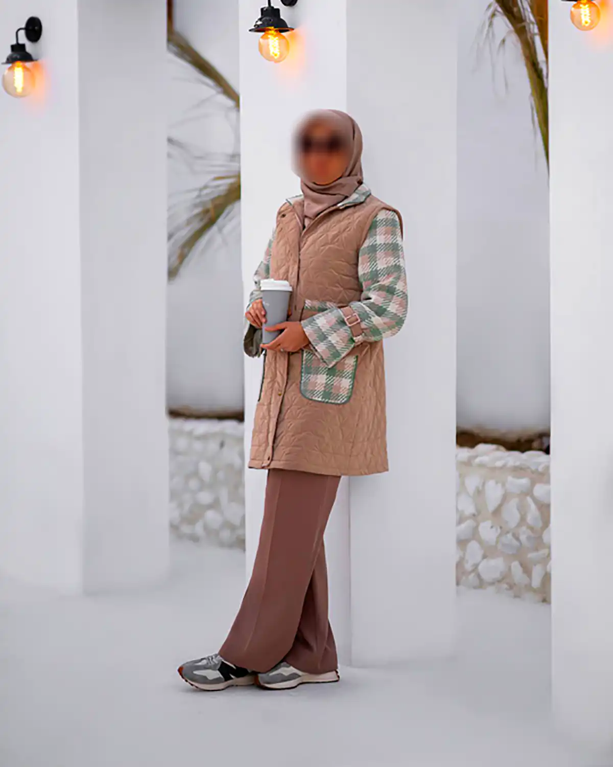 مانتو پوشیده لاکچری