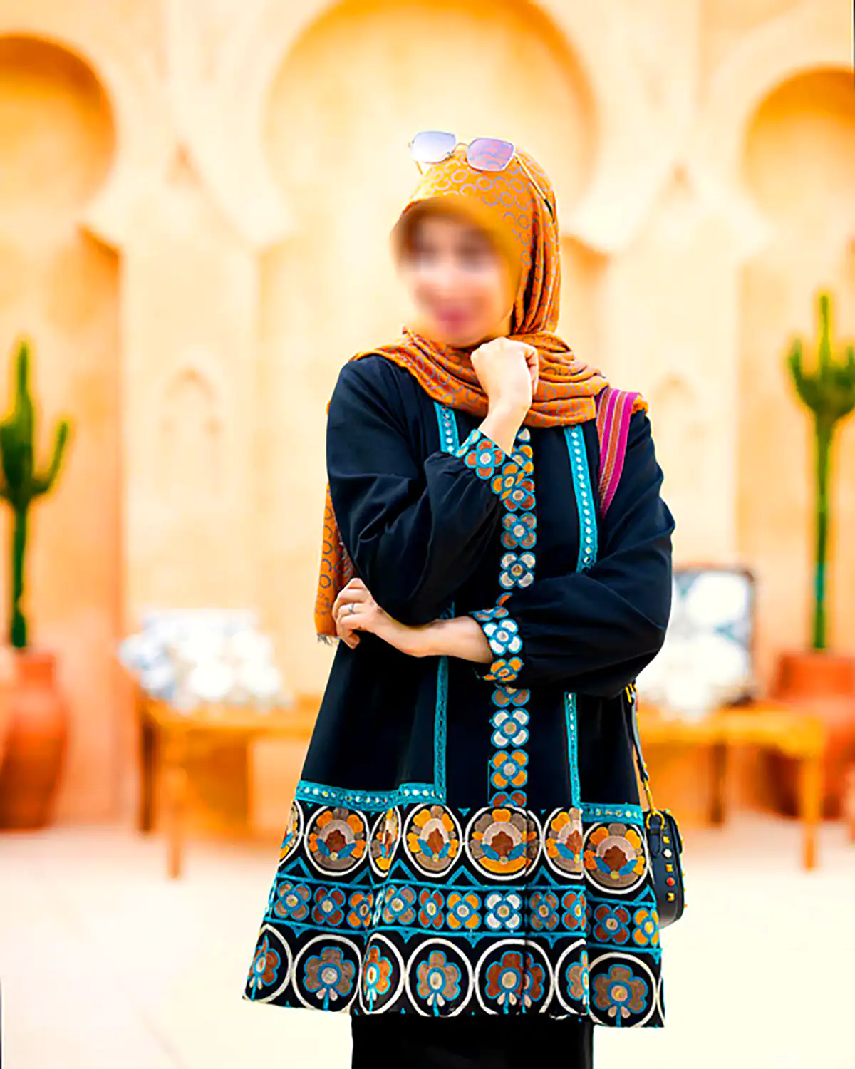 مانتو پوشیده لاکچری