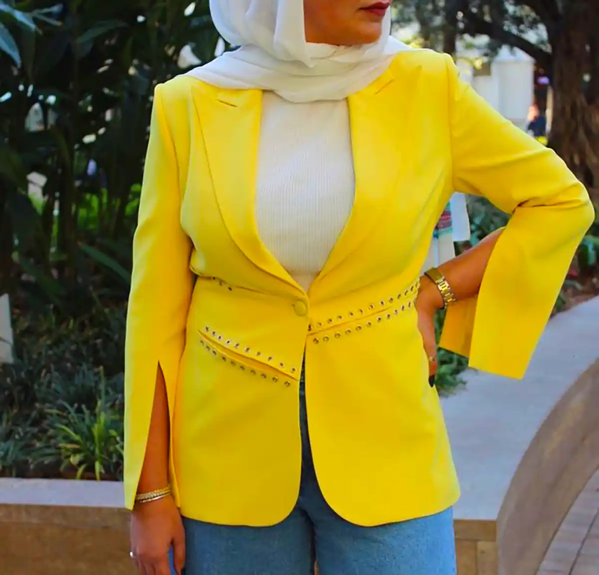 مانتو ترند 2025 زرد کره ای