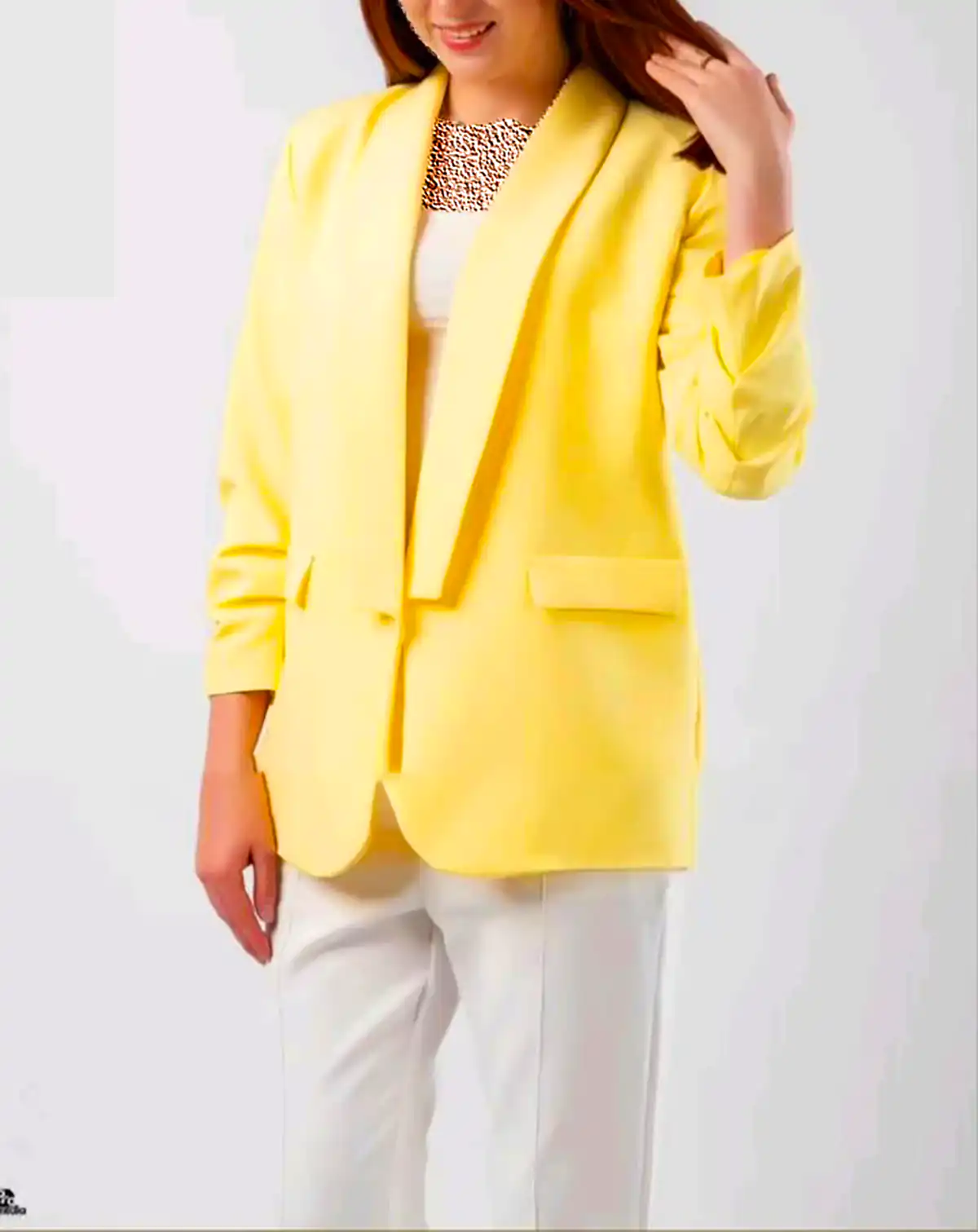 مانتو ترند 2025 زرد کره ای