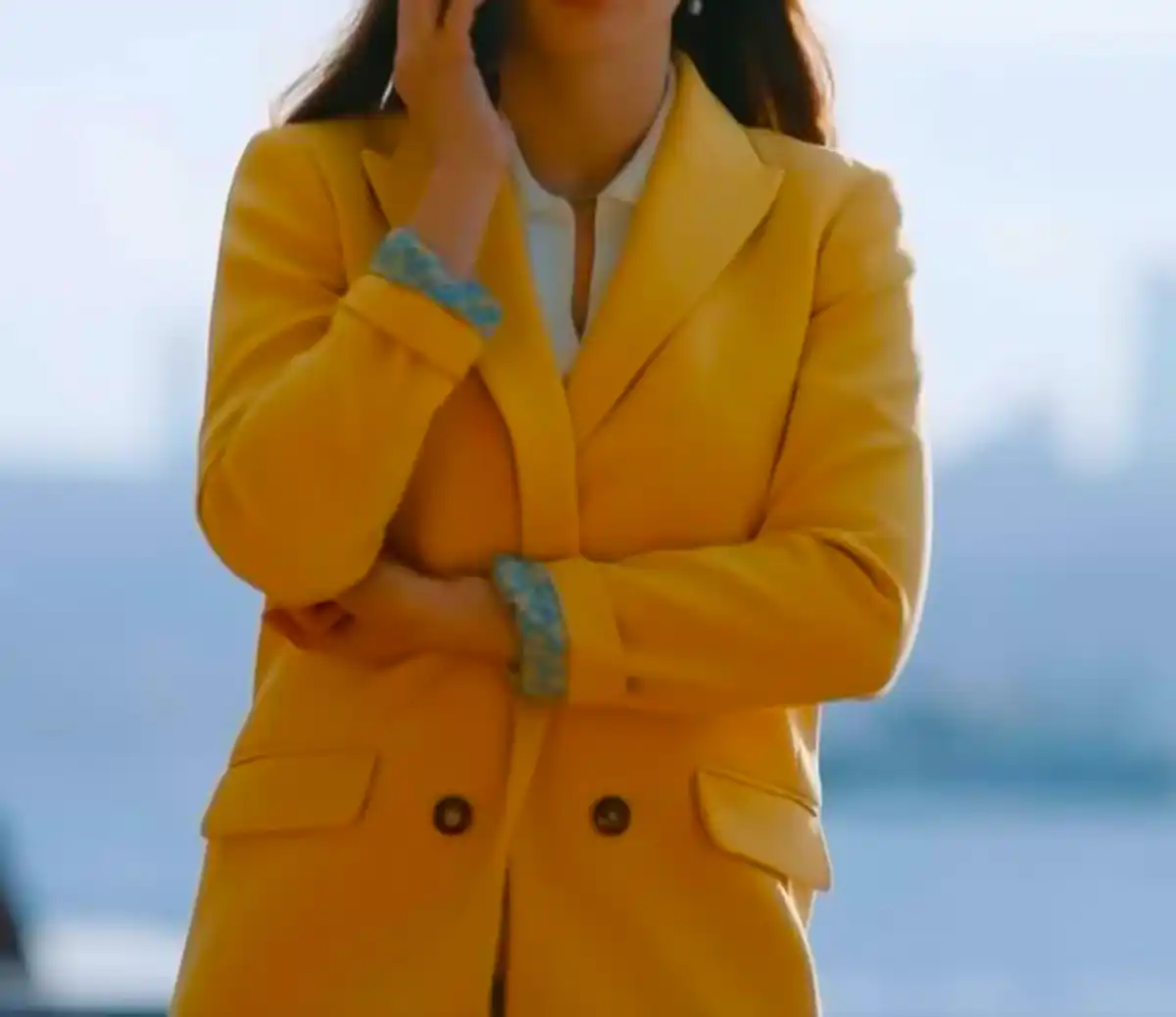 مانتو ترند 2025 زرد کره ای