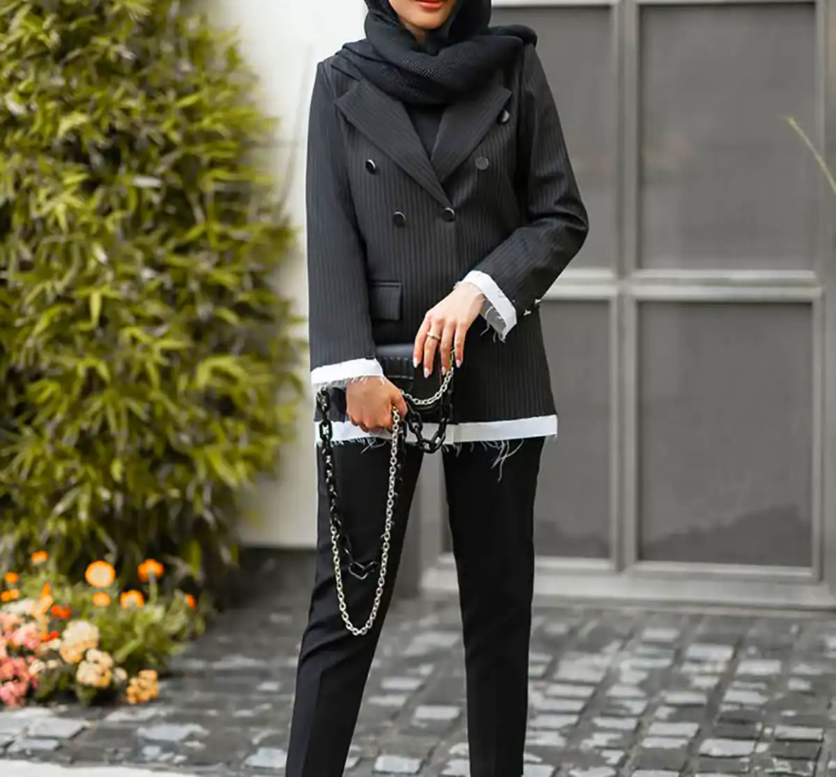 مانتو آستین بلند شیک