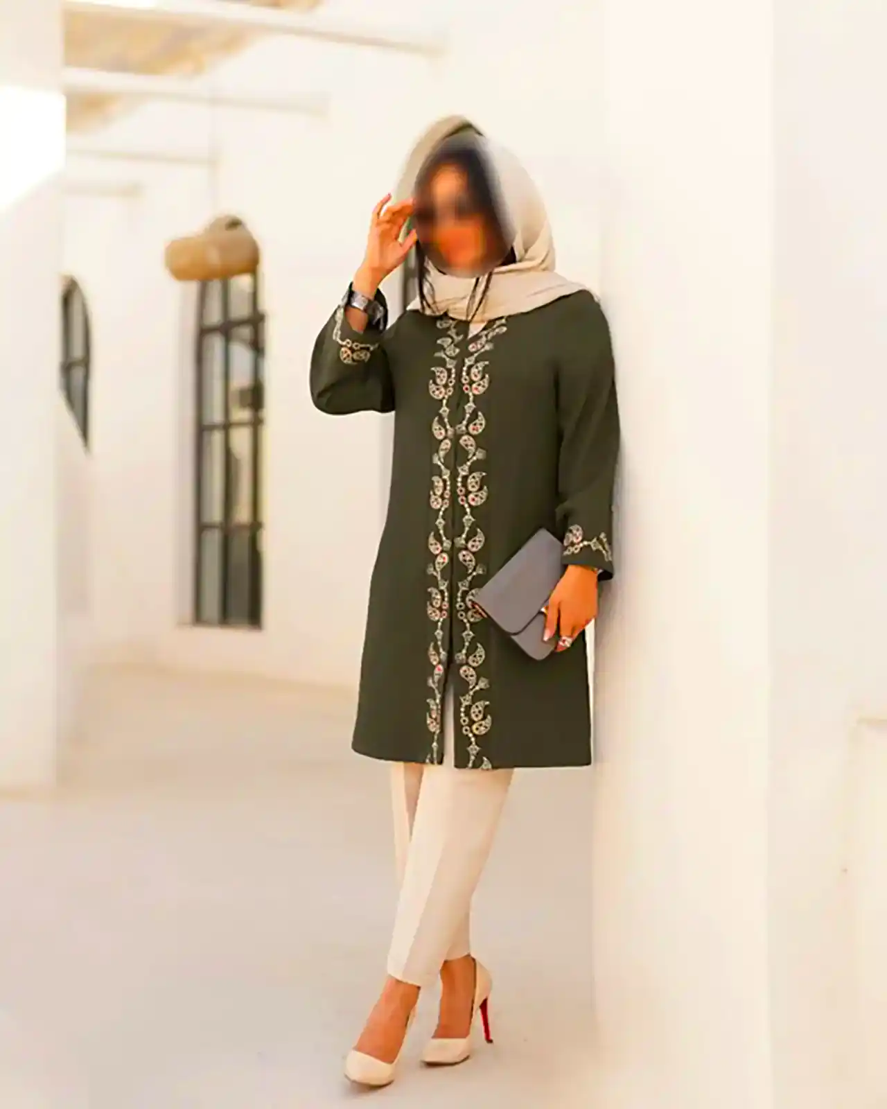 مانتو دخترونه باکلاس مزونی 