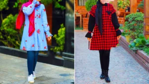 مانتو پوشیده با دوخت ظریف مزونی