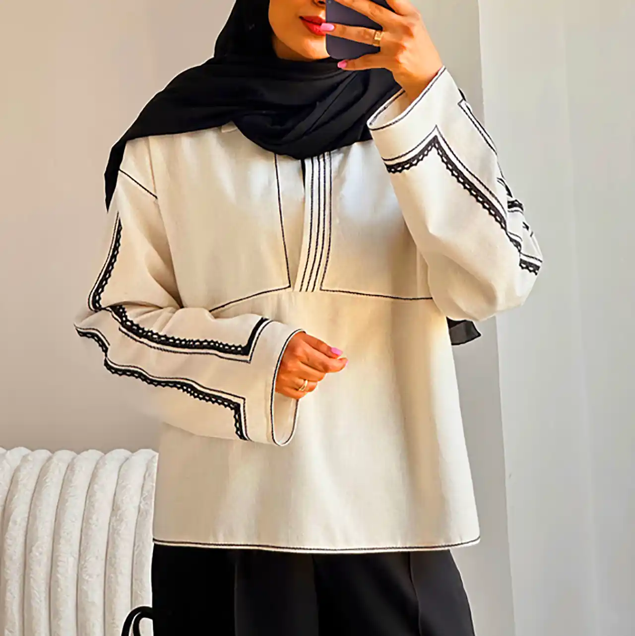 مانتو اسپرت شاد و راحت 