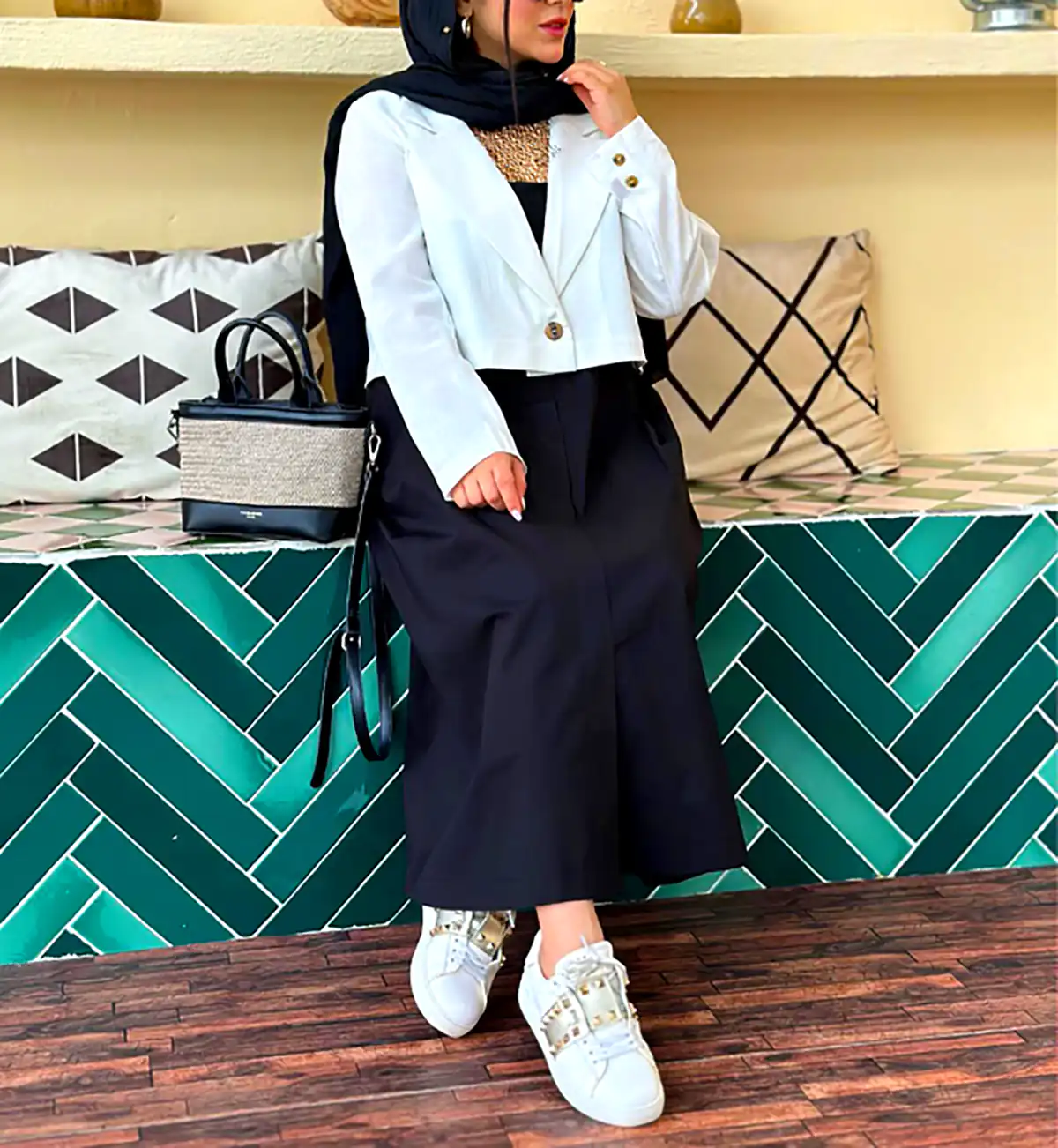مانتوی مینیمال کتان