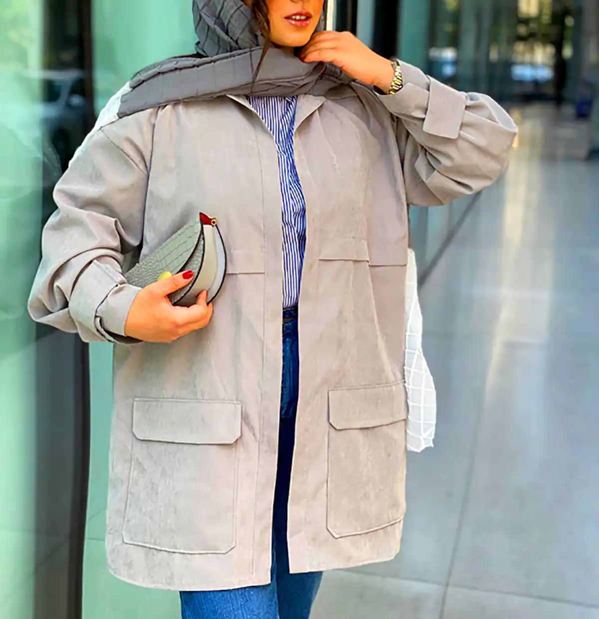 مانتوی مینیمال پاییزه