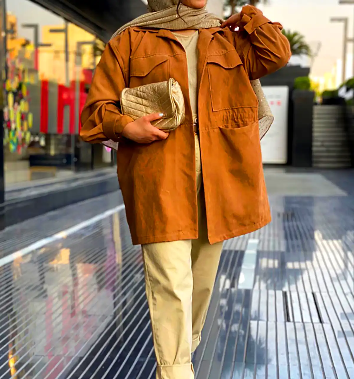 مانتوی مینیمال پاییزه