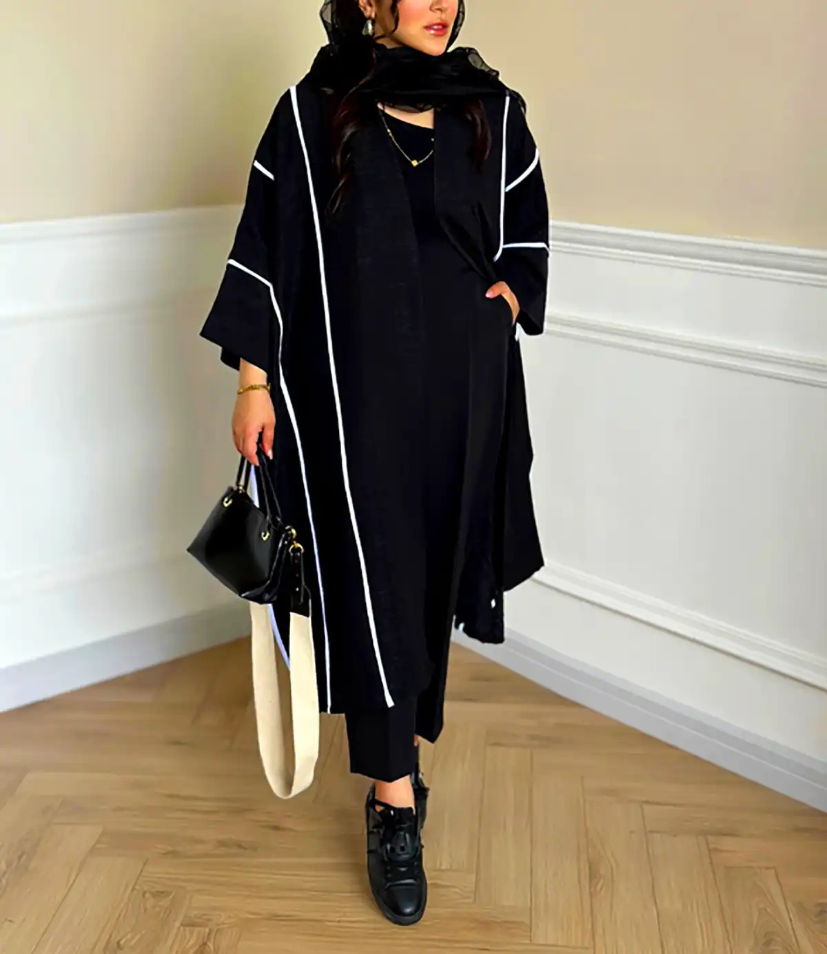 مانتوی مینیمال ساده