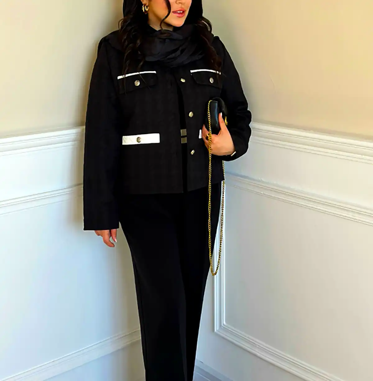 مانتوی مینیمال ساده