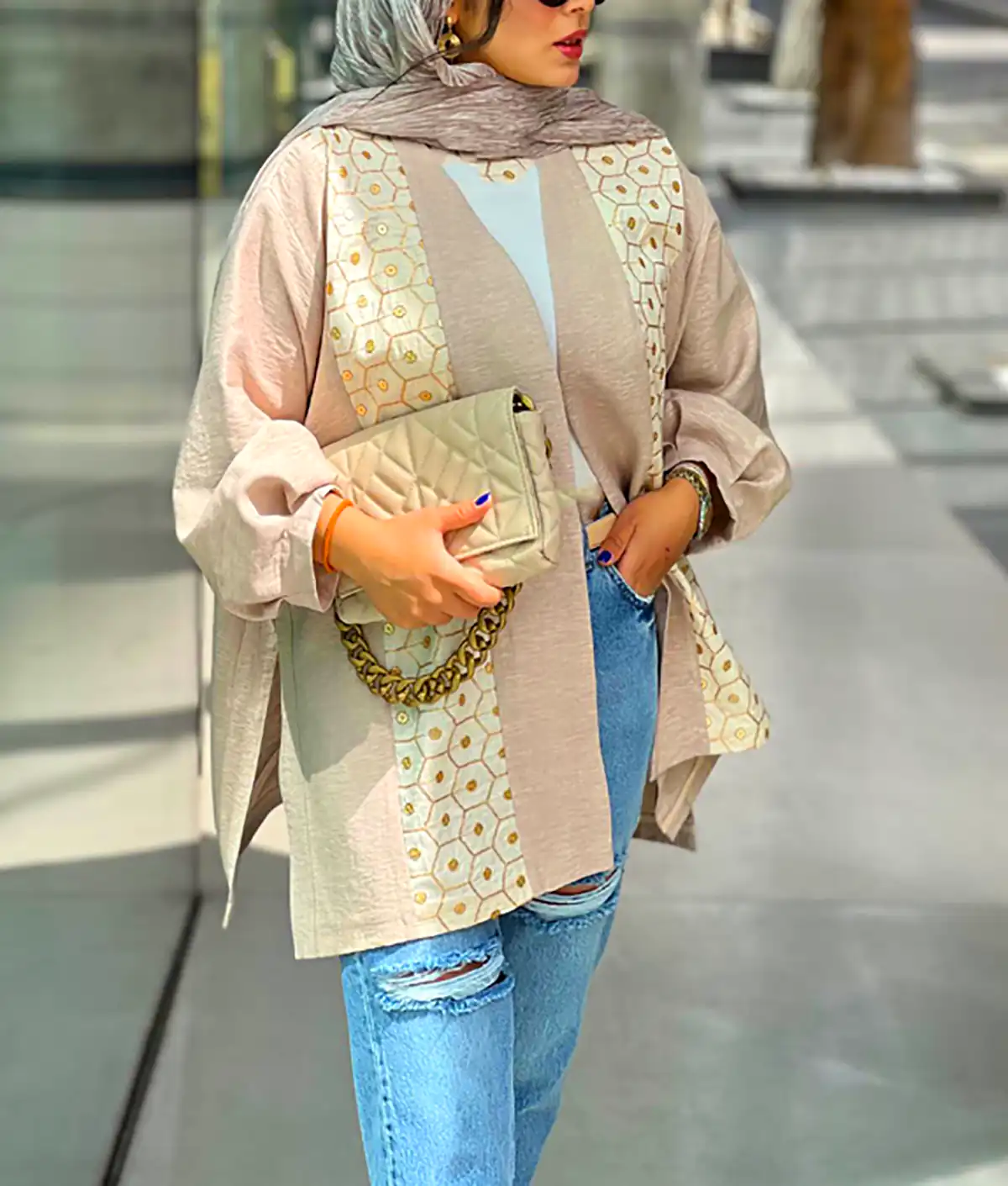 مانتوی مینیمال ساده