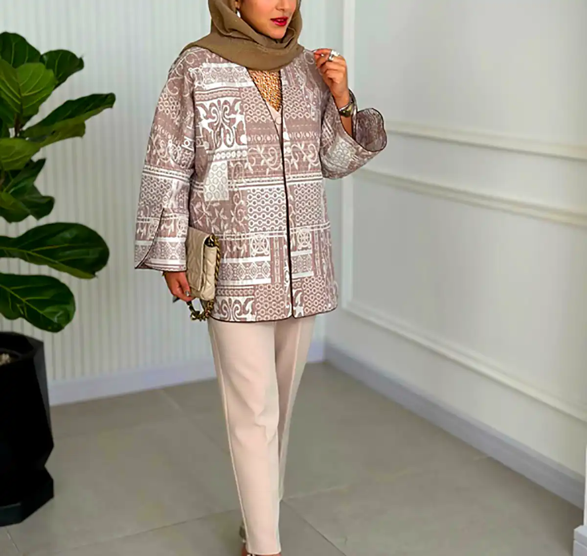 مانتوی مینیمال ساده