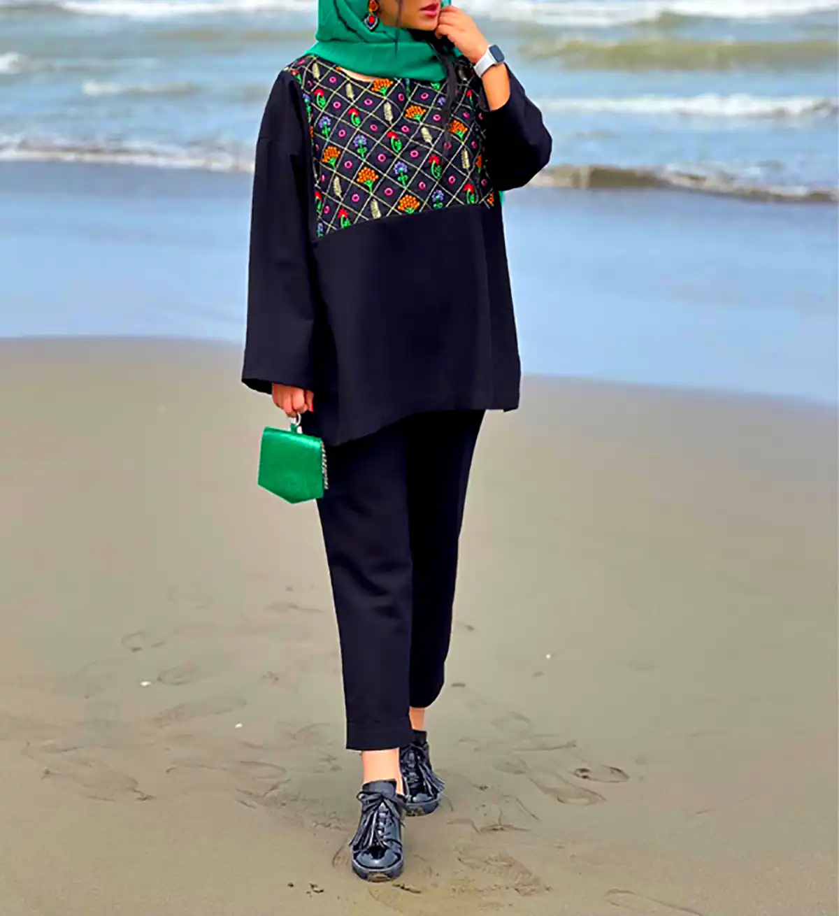 مانتوی مینیمال ساده