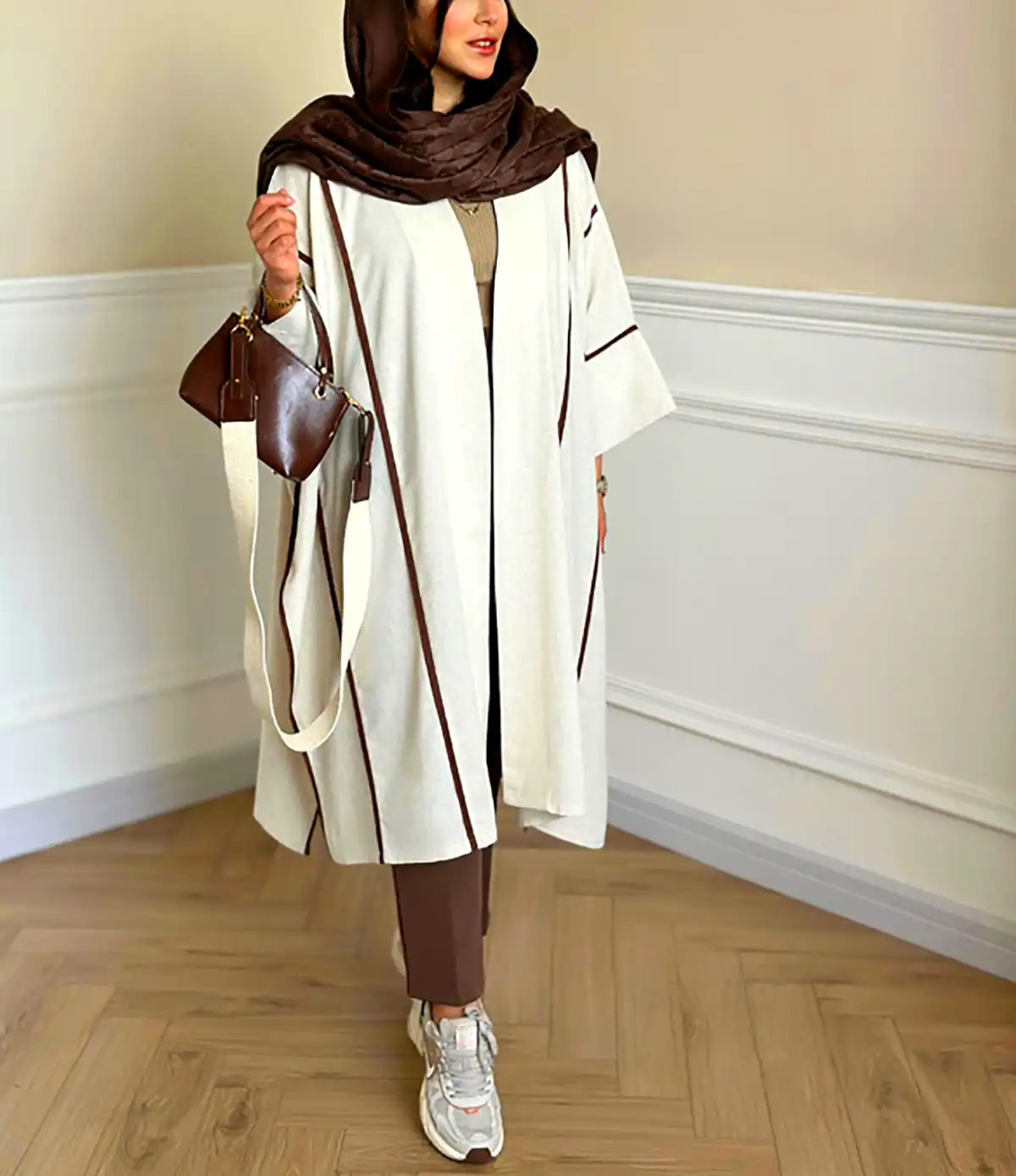 مانتوی مینیمال ساده