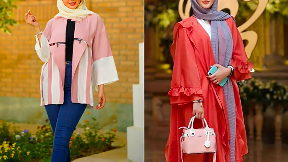 مانتو پارچه ای درجه یک با دوخت تمیز