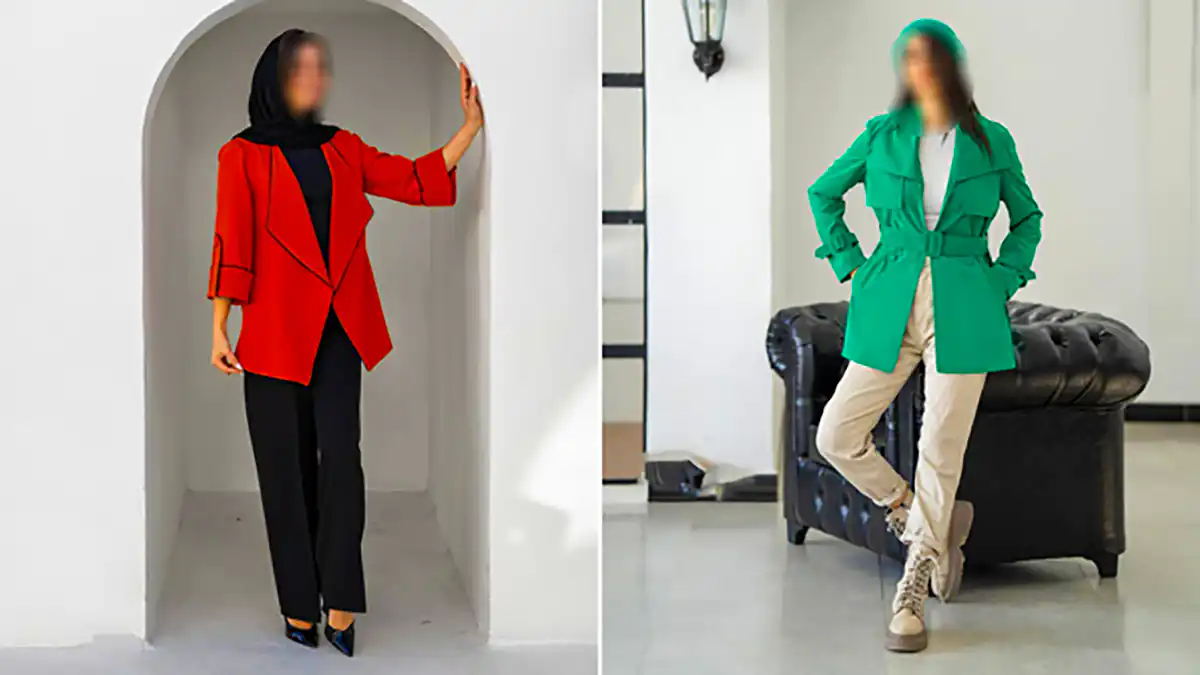 مانتو فری سایز پرطرفدار