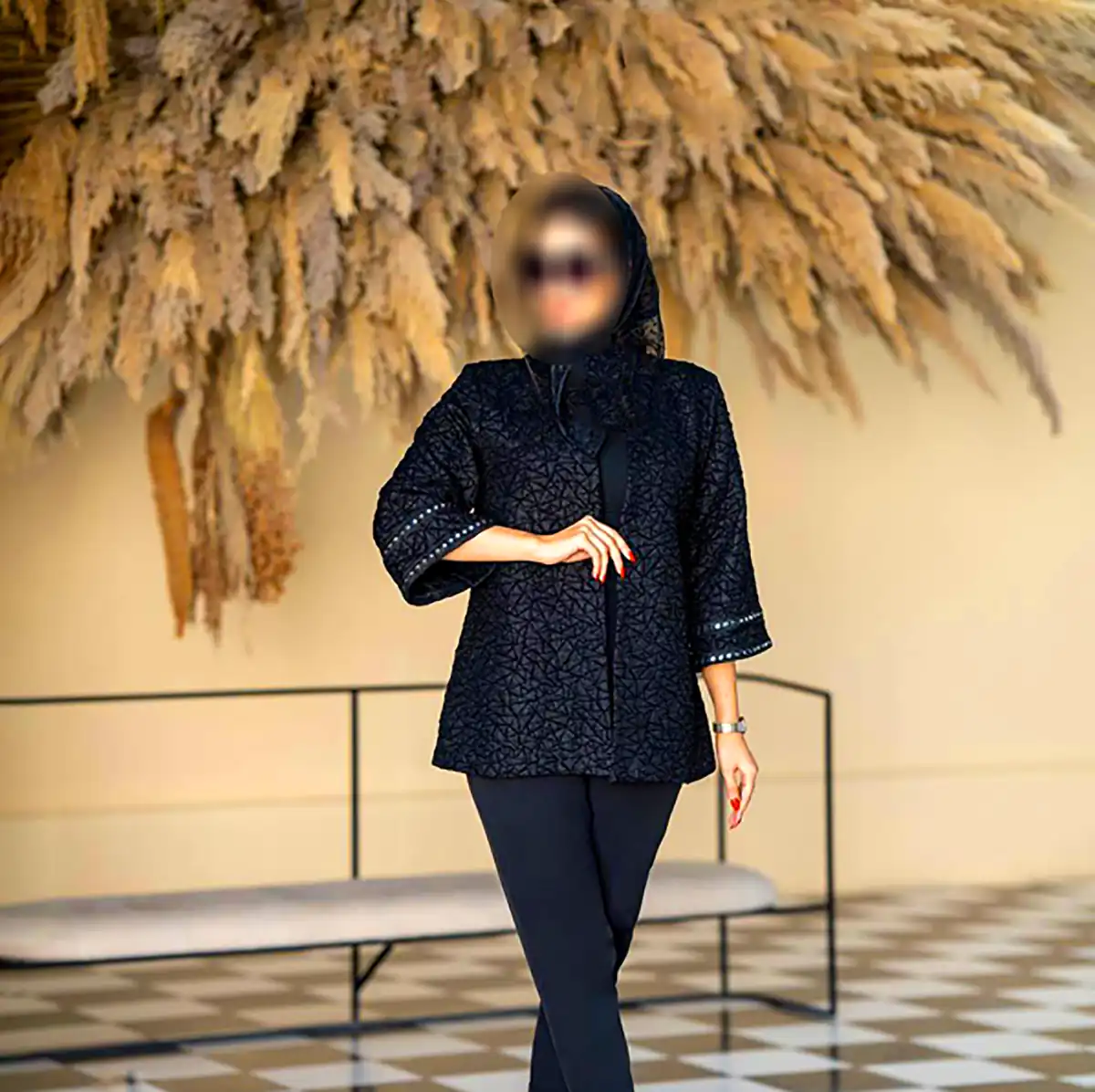 مانتو با طرح کلاسیک شیک