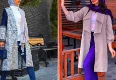 مدل مانتو بلند مجلسی