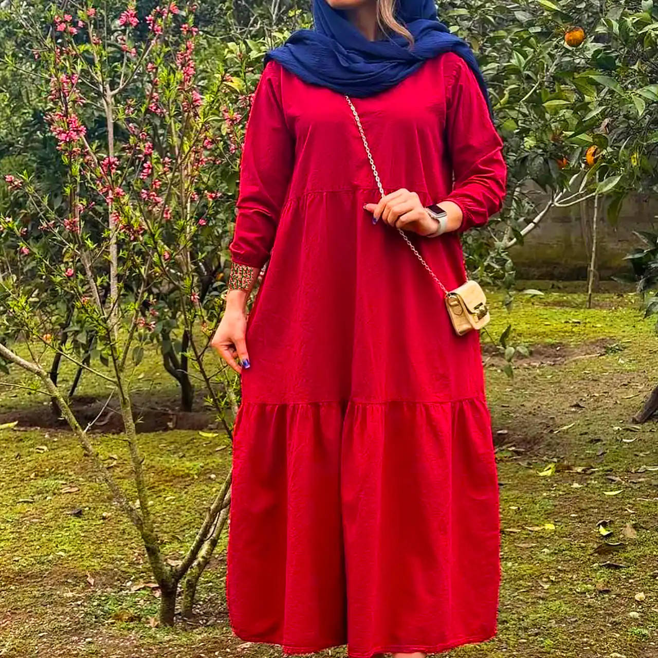 مدل مانتو با برش آزاد و راحت