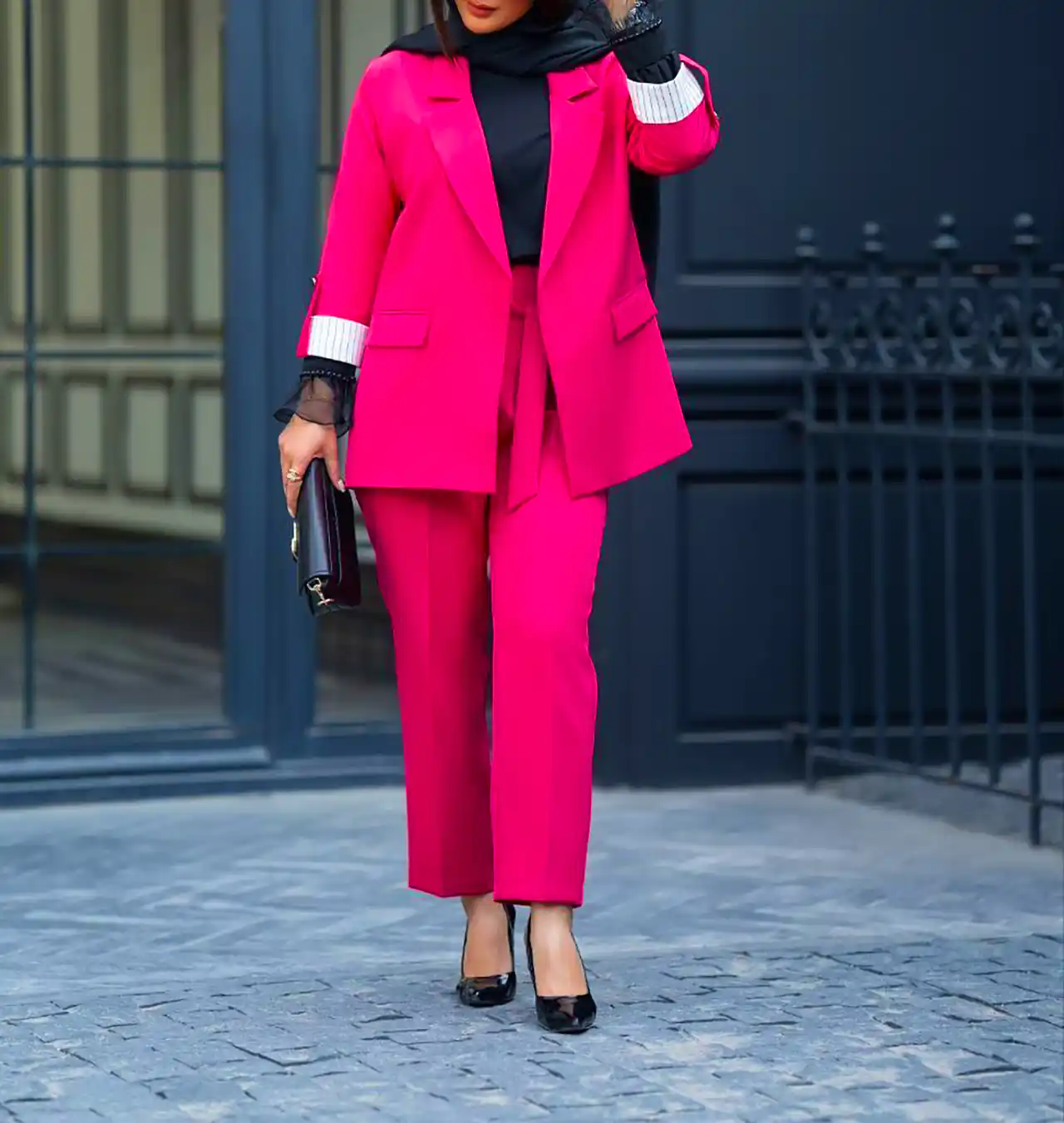 مدل مانتو با برش آزاد و راحت