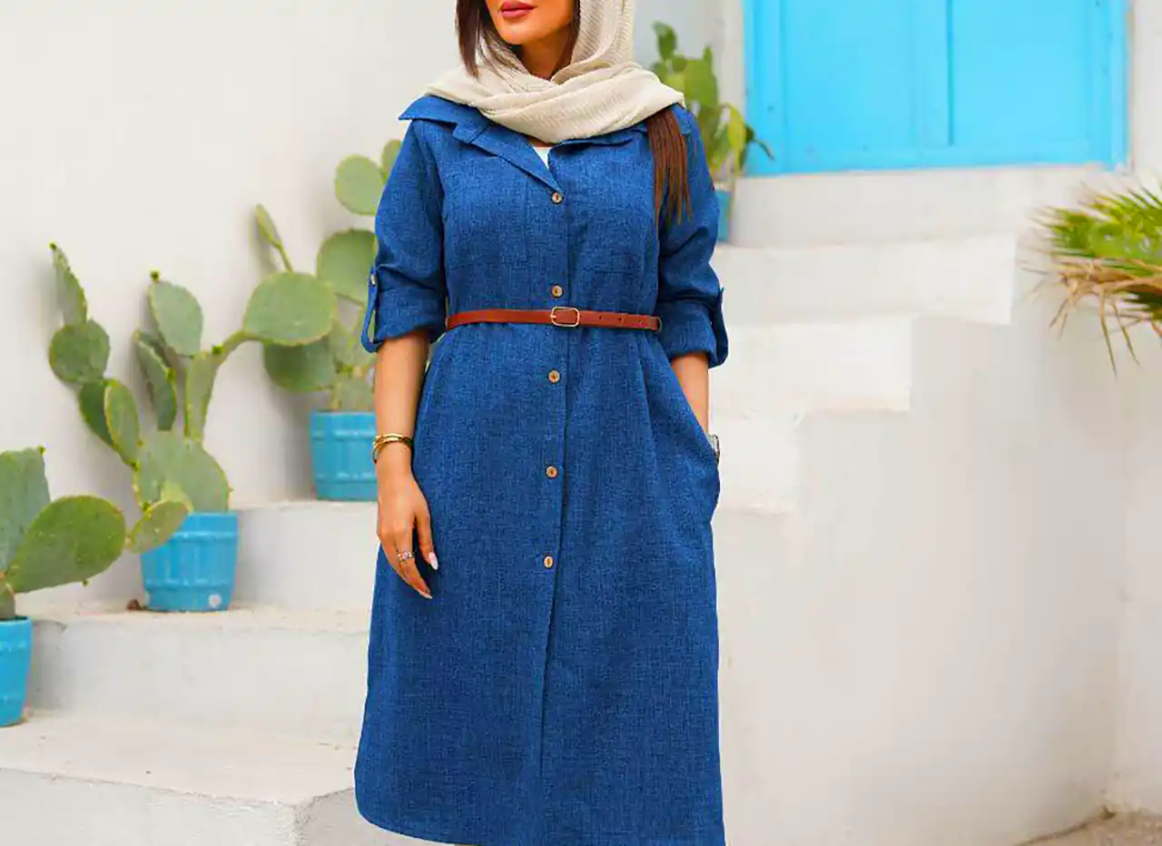 مدل مانتو با برش آزاد و راحت