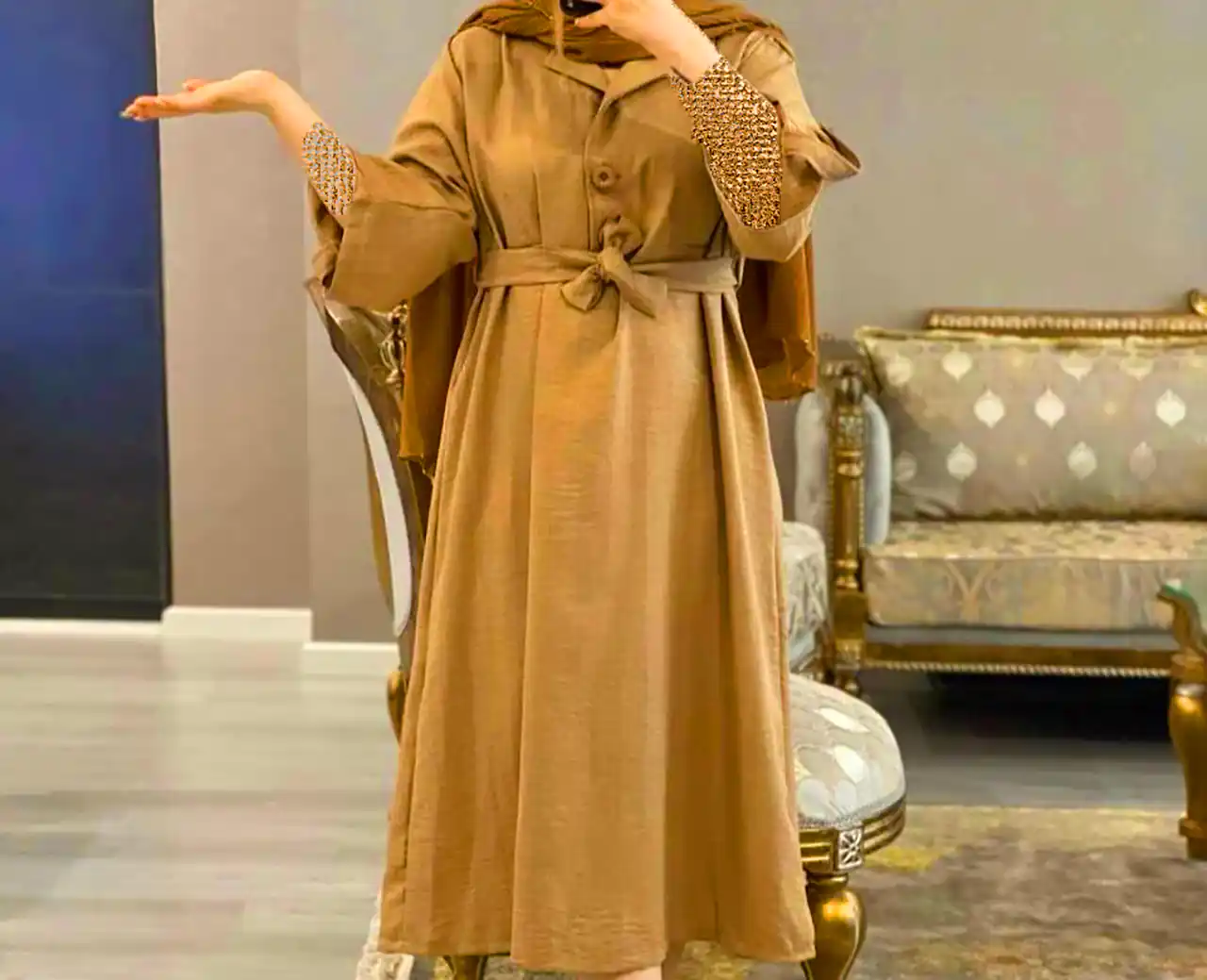 مدل مانتو با برش آزاد و راحت