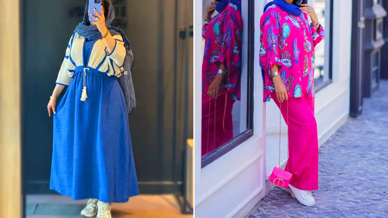 مدل مانتو با طراحی ایرانی