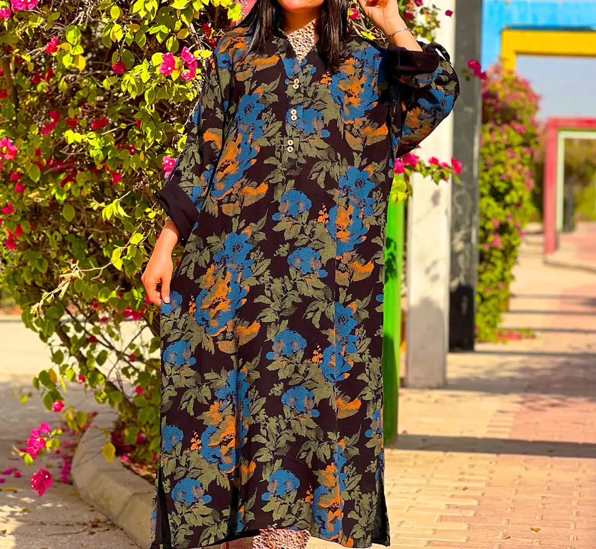 پیراهن کژوال راحت دخترانه