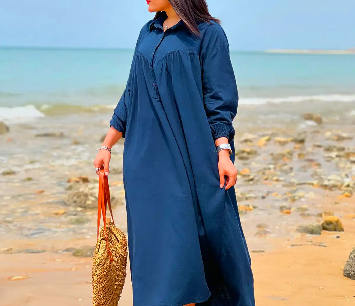 پیراهن کژوال راحت دخترانه
